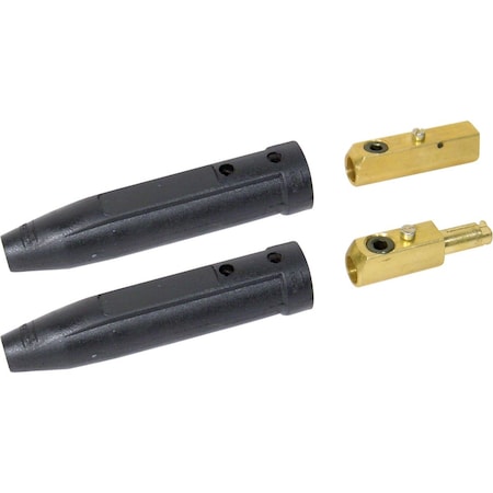 Powerweld Tweco Style Cable Connector Set, No 4 to No 1 Cable 9425-1100 1MBP